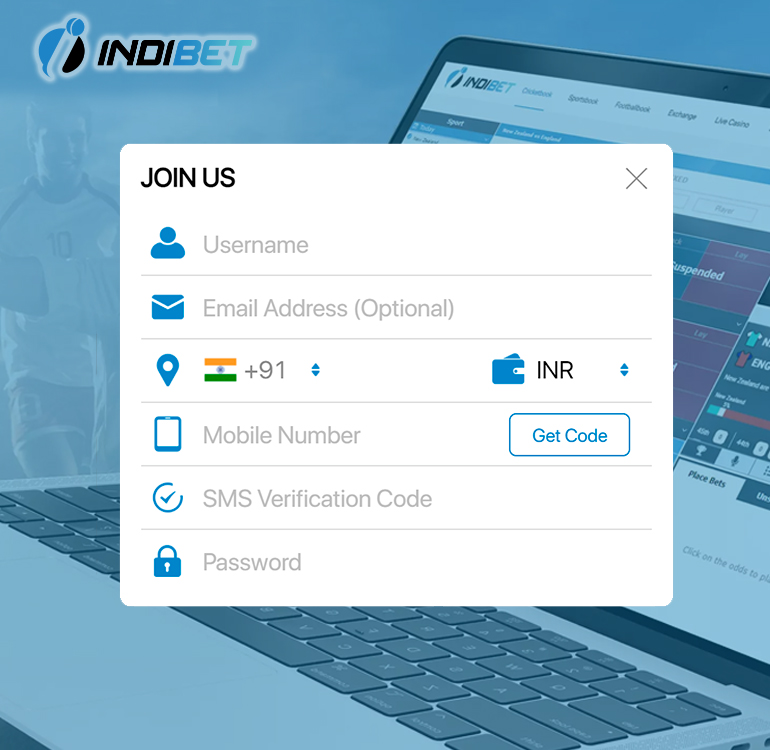 registration-1 join us form Indibet Betting and Casino