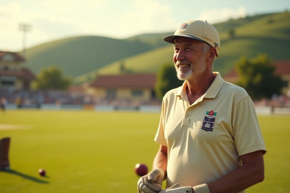 old cricketer