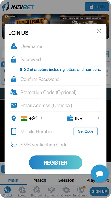 Account-Verification Indibet Betting and Casino