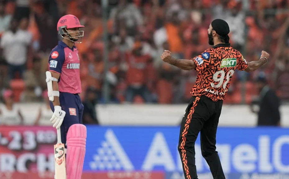 SRH vs RR Indibet Betting and Casino