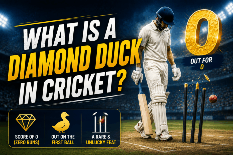 What Is a Diamond Duck in Cricket What Is a Diamond Duck in Cricket? Indibet Betting and Casino